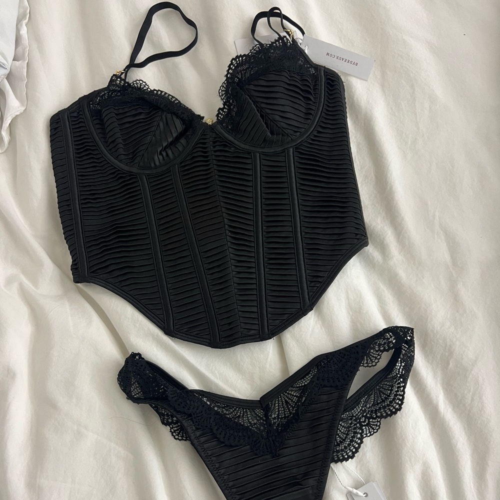 Esme Corset bydee small black noir